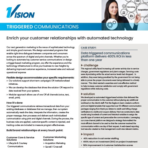 1Vision-Triggered Communications